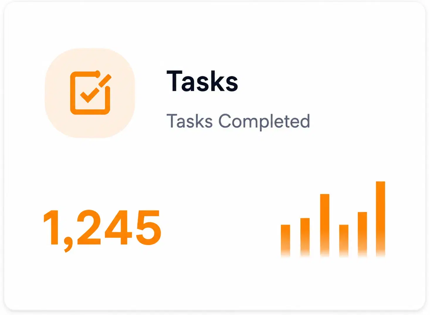Tasks view showing task list with priorities and due dates