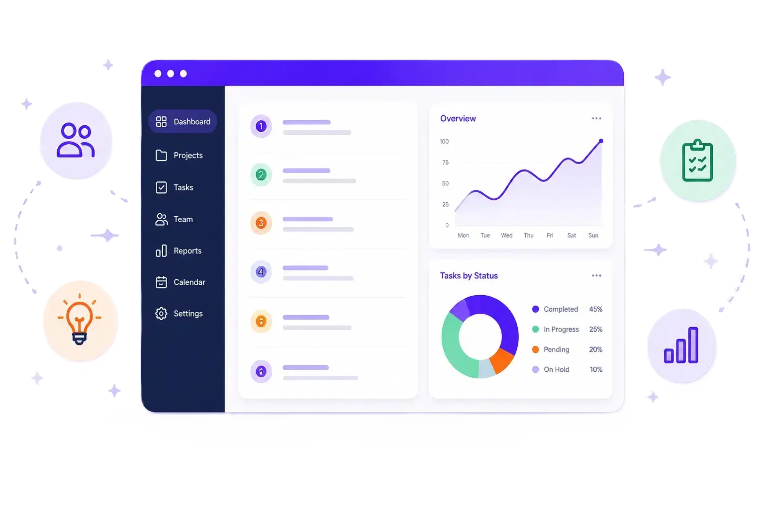 Clariop dashboard preview