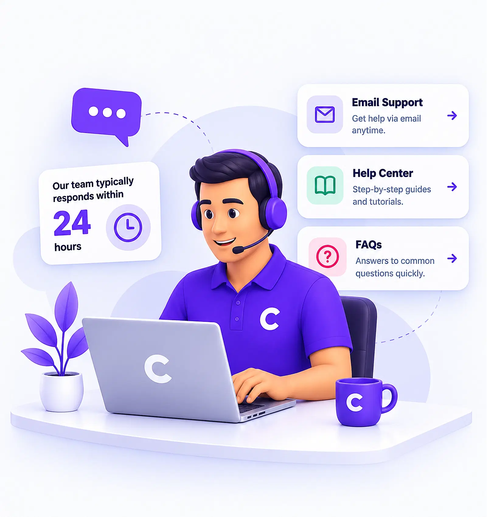 Help Center Illustration