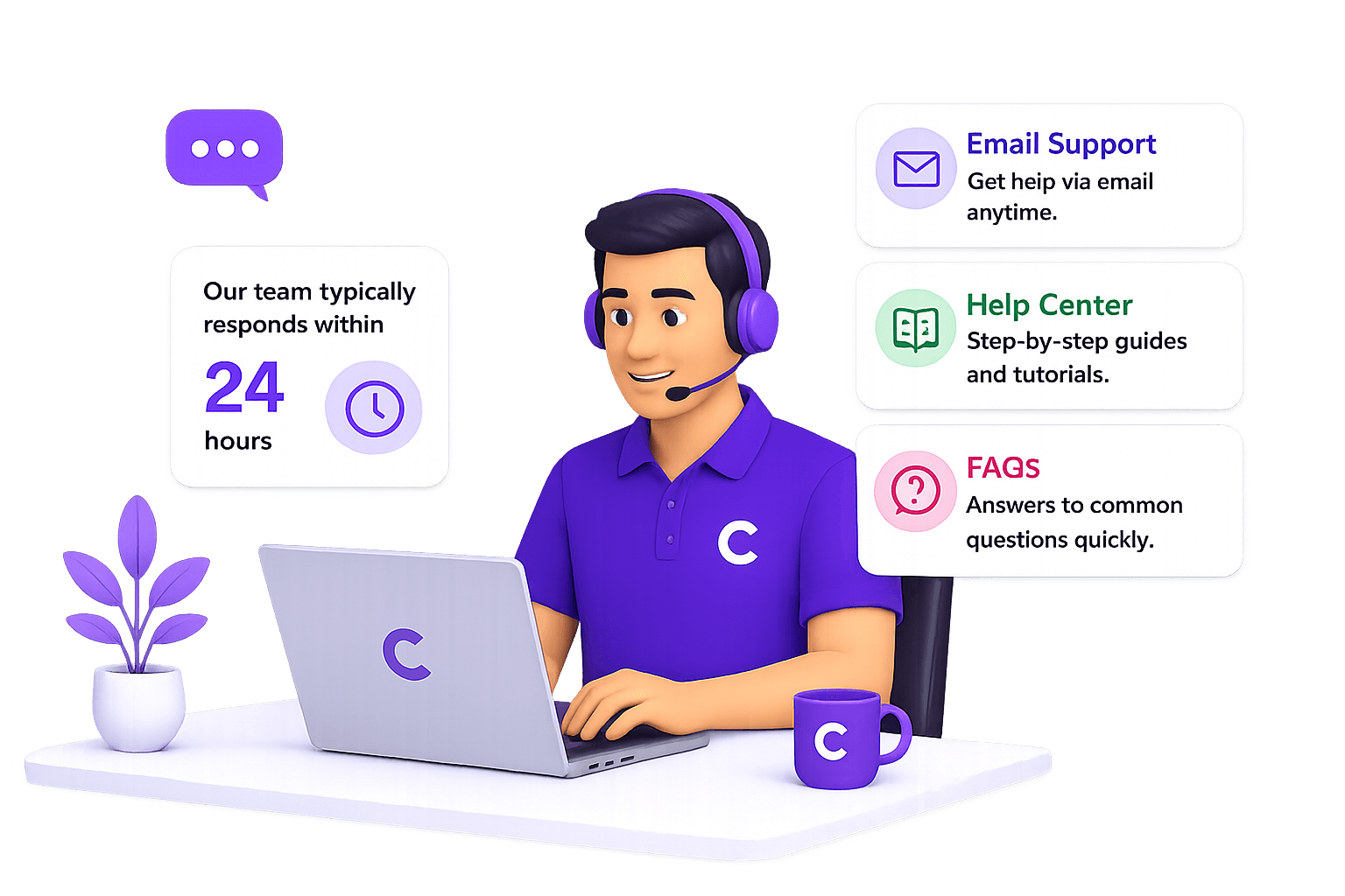 Help Center Illustration