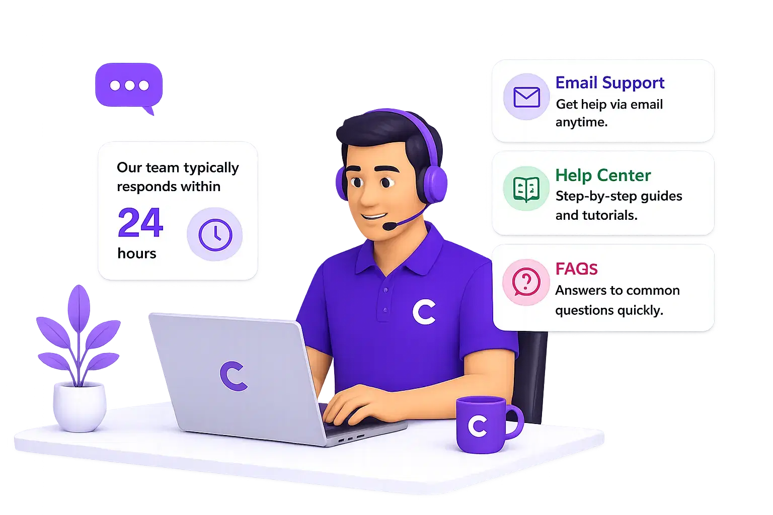 Help Center Illustration