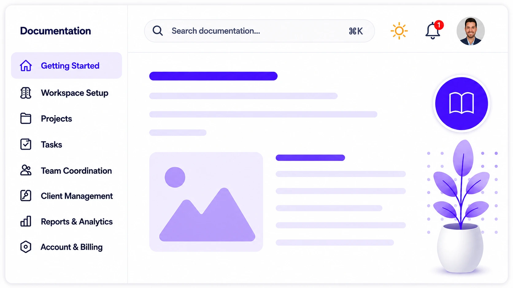 Documentation hero illustration